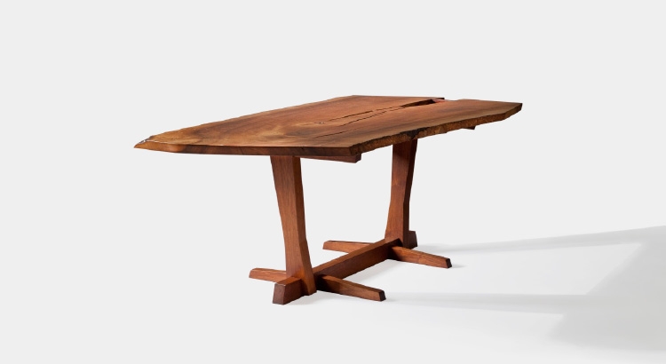 Dining room table made by George Nakashima