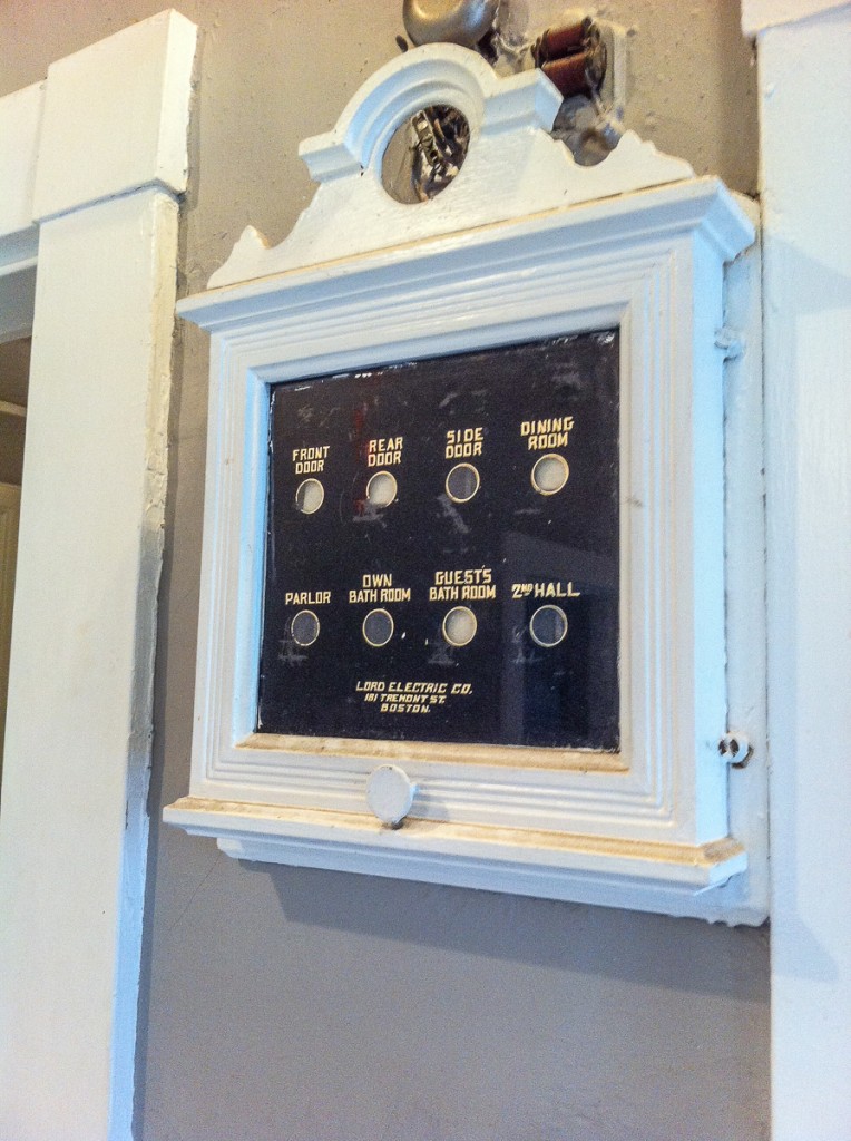 Call box in old house